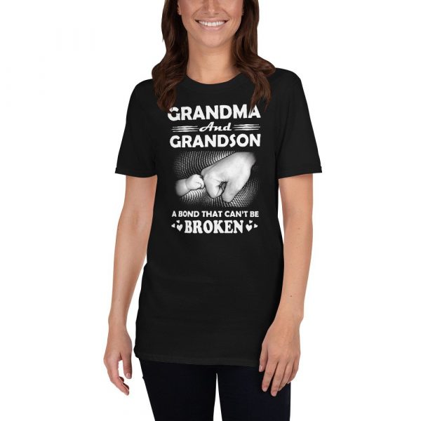 grandma and grandson mother day Gift for men women  Short-Sleeve Unisex T-Shirt