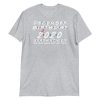December Birthday 2020 quarantined i Celebrate My Birthday in Quarantine Short-Sleeve Unisex T-Shirt