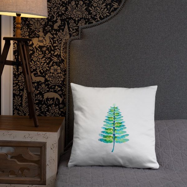Christmas insect Lover Xmas Dragonfly Christmas Tree Basic Pillow