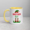 Christmas Brother Elf Mug with Color Inside