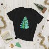 Christmas insect Lover Xmas Dragonfly Christmas Tree Women's short sleeve t-shirt