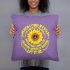 When I Find Myself In Times Of Trouble mother Mary comes to me speaking words of wisdom let it be Tee Hippie Sunflower mother Mary Basic Pillow