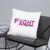 Fight Together World Cancer Day Funny Gifts T-Shirt tshirt for men women Basic Pillow