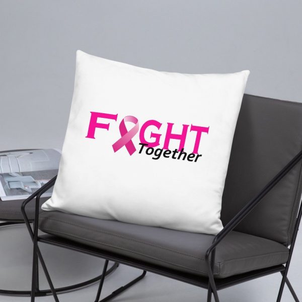 Fight Together World Cancer Day Funny Gifts T-Shirt tshirt for men women Basic Pillow