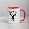Make America Press Again Mug with Color Inside