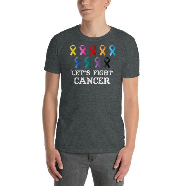 Lets fight cancer Short-Sleeve Unisex T-Shirt