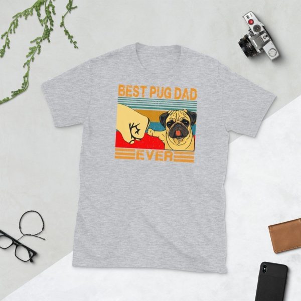 Best Pug ever gift for dad father day gift Unisex for Men women