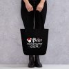 boo bees couples halloween costume funny Tote bag