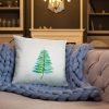 Christmas insect Lover Xmas Dragonfly Christmas Tree Basic Pillow
