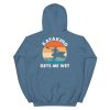 Kayaking Gets Me Wet Funny Kayak Tee Christmas,Birthday Gift Unisex Hoodie