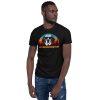 Vintage Best Beagle Dad Ever Shirt Funny Dog Daddy T-shirt Retro Sunrise Dogs Owner Sun Glasses Tee Father's Day Gift Ideas  Short-Sleeve Unisex T-Shirt