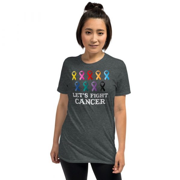 Lets fight cancer Short-Sleeve Unisex T-Shirt
