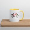 Janky Bike Mug with Color Inside