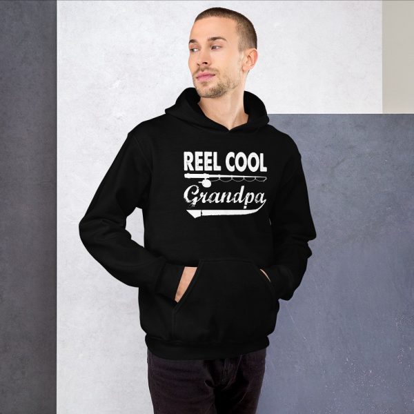 Fishing Reel Cool Grandpa T-Shirt Father’s Day Gifts Father Love Fishing Granpa’s Birthday Gift Ideas Unisex Hoodie