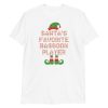 Santa's Favorite Bassoon Player Funny Christmas Gift Short-Sleeve Unisex T-Shirt
