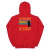 Funny I Can't Work Today My Arm is in a Cast Fishing Unisex Hoodie