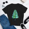 Christmas insect Lover Xmas Dragonfly Christmas Tree Women's short sleeve t-shirt