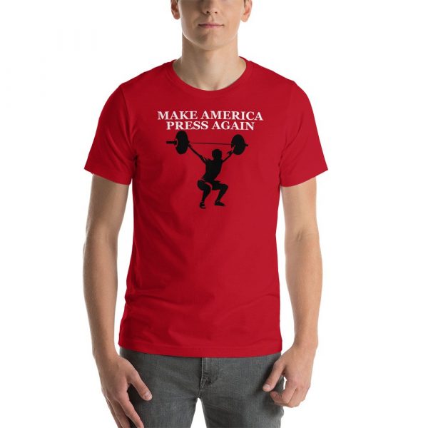 Make America Press Again Short-Sleeve Unisex T-Shirt