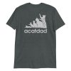 Acatdad Shirt Funny Cat Dad T-shirt Best Cats Dad Ever Tee Kitty Kitten Daddy Lovers Men Father's Day Gift For Him From Son Daughter Wife Short-Sleeve Unisex T-Shirt