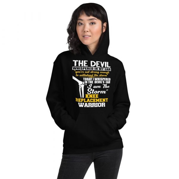 Knee Surgery Shirt I am the Storm Knee Replacement Warrior T-shirt New Knee Knee Replacement Shirt Join Replacement Shirt Surgery GiftUnisex Hoodie
