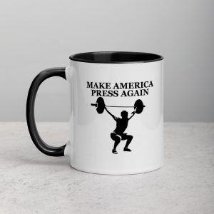 Make America Press Again Mug with Color Inside