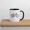Janky Bike Mug with Color Inside