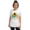 Womens In A World Full Of Grandmas Be a Grammy Sunflower Butterfly Short-Sleeve Unisex T-Shirt