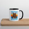 That's What I Do I Drink Coffee I Hate People And I Know Mug with Color Inside