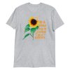 Womens In A World Full Of Grandmas Be a Lovey Sunflower Butterfly Short-Sleeve Unisex T-Shirt
