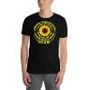 When I Find Myself In Times Of Trouble mother Mary comes to me speaking words of wisdom let it be Tee Hippie Sunflower mother Mary  Short-Sleeve Unisex T-Shirt