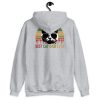 Best Cat Dad Ever Vintage Retro Cat Father's day Unisex Hoodie