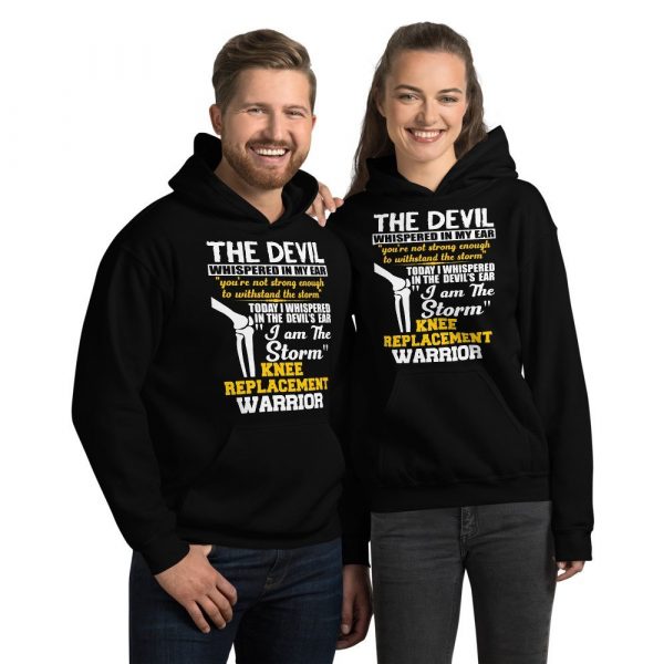 Knee Surgery Shirt I am the Storm Knee Replacement Warrior T-shirt New Knee Knee Replacement Shirt Join Replacement Shirt Surgery GiftUnisex Hoodie