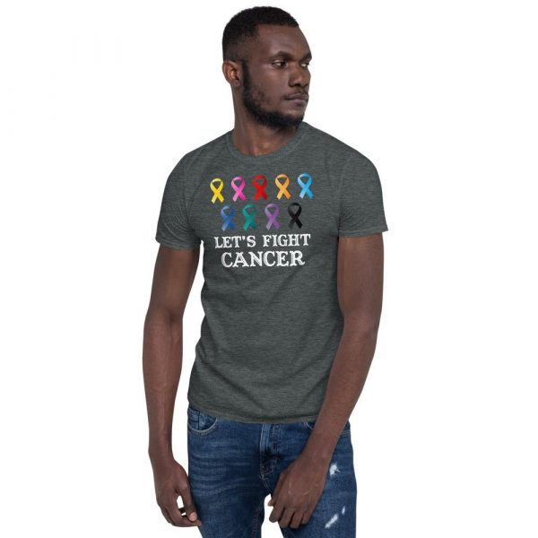 Lets fight cancer Short-Sleeve Unisex T-Shirt