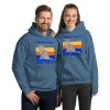 I Work Hard for The Cat Vintage Funny Cat Lover Gift Unisex Hoodie