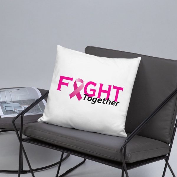 Fight Together World Cancer Day Funny Gifts T-Shirt tshirt for men women Basic Pillow