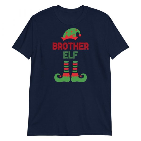 Christmas Brother Elf Short-Sleeve Unisex T-Shirt