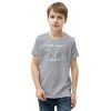 I do what I want with my cat Youth Short Sleeve T-Shirt