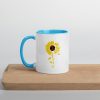 Horse You Are My Sunshine, Sunflower Gift, Sunflower Lover, Horse Lovers Idea Gift Mug with Color Inside