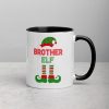 Christmas Brother Elf Mug with Color Inside