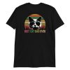 Best Cat Dad Ever Vintage Retro Cat Father's day Short-Sleeve Unisex T-Shirt