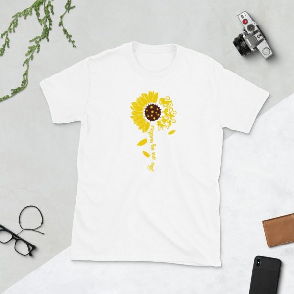 Horse You Are My Sunshine, Sunflower Gift, Sunflower Lover, Horse Lovers Idea Gift Short-Sleeve Unisex T-Shirt