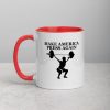 Make America Press Again Mug with Color Inside