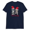 Feliz Navidog Yorkie and Schnauzer Christmas Short-Sleeve Unisex T-Shirt