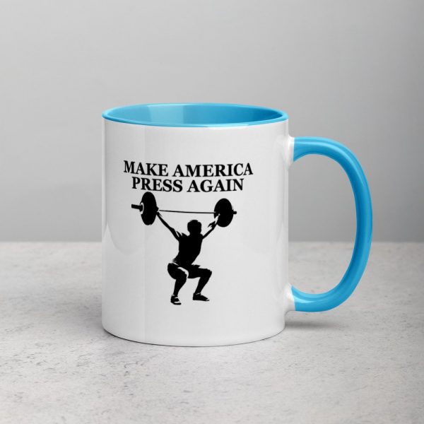 Make America Press Again Mug with Color Inside