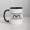 Christmas 2020 quarantined The One Where We Were i Celebrate My Christmas in Quarantine Mug with Color Inside