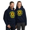 When I Find Myself In Times Of Trouble mother Mary comes to me speaking words of wisdom let it be Tee Hippie Sunflower mother Mary Unisex Hoodie