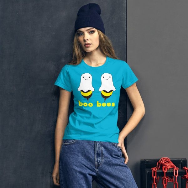 boo bees couples halloween costume funny Women's short sleeve t-shirt