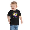 In a world where you can be anything, be kind Toddler Short Sleeve Tee