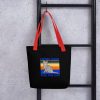 I Work Hard for The Cat Vintage Funny Cat Lover Gift Tote bag