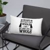 Dogs are not our whole life but make our life whole gift for dog lover Basic Pillow
